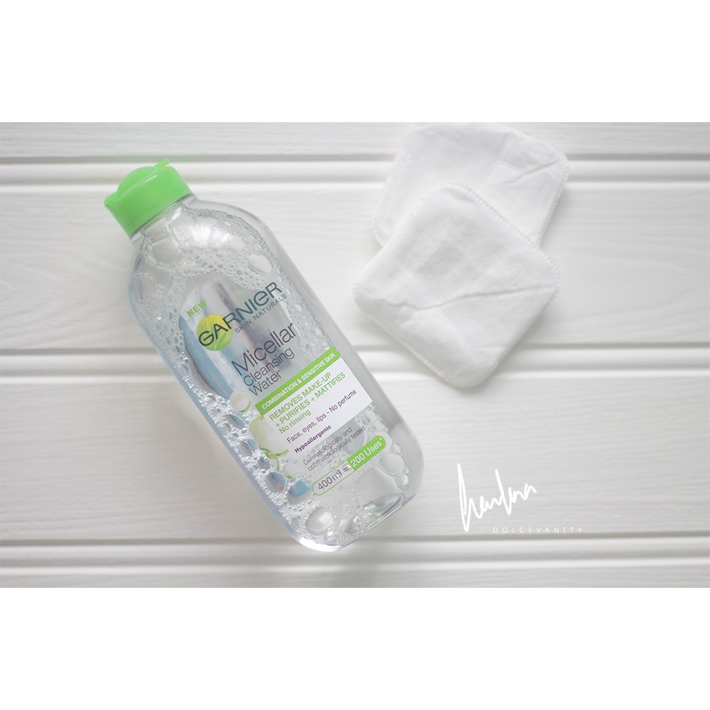 Nước tẩy trang garnier pháp 400ml, 125ml Garnier xanh lá | BigBuy360 - bigbuy360.vn