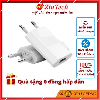 Củ sạc iphone chính hãng, Củ Sạc nhanh iPhone 7/7 Plus, iPhone 8/8 Plus, iPhone X, iPhone XS/XS Max ZINTECH