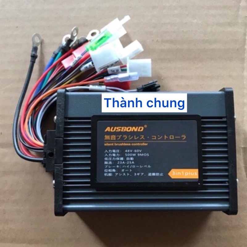 Ic Điều Tốc xe điện, Ic đa năng 500w xe điện 9 sò 3in1 Đi êm như zin