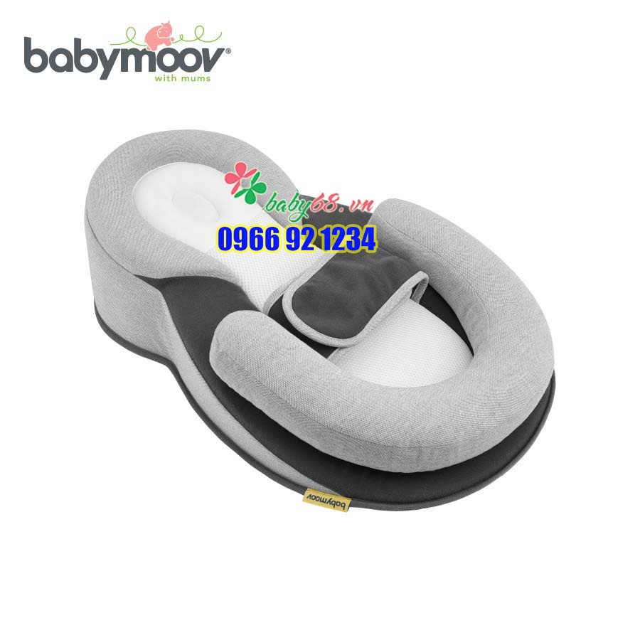 ĐỆM NGỦ ĐÚNG TƯ THẾ CÓ ĐAI BABYMOOV PLUS BM16170