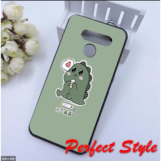 Ốp lưng dẻo TPU LG G6 G7 G8 3 camera V30 V40 V50 V60 G8X V50S Velvet V20 in hình khủng long