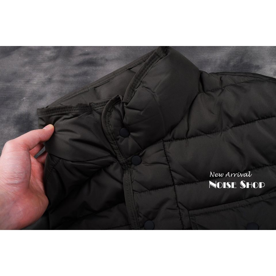 Áo Khoác Phao Nam Hai Túi Ngực