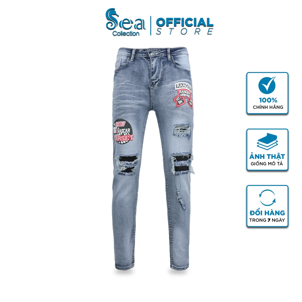Quần Jean Nam Dài Sea Collection In 6340