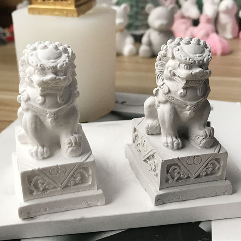 Khuôn silicone tạo hình tượng sư tử độc đáo trang trí bánh độc đáo
