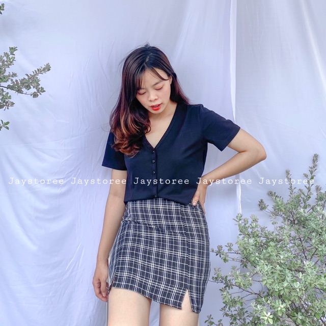 Chân Váy Caro Nữ 🌸 caro ĐEN/XANH/TÍM ❤️ Freeship 50K | BigBuy360 - bigbuy360.vn