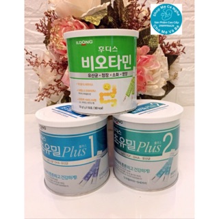 SỮA NON ILDONG PLUS 100gr số 1 và số 2  HÀN QUỐC date T7/2020
