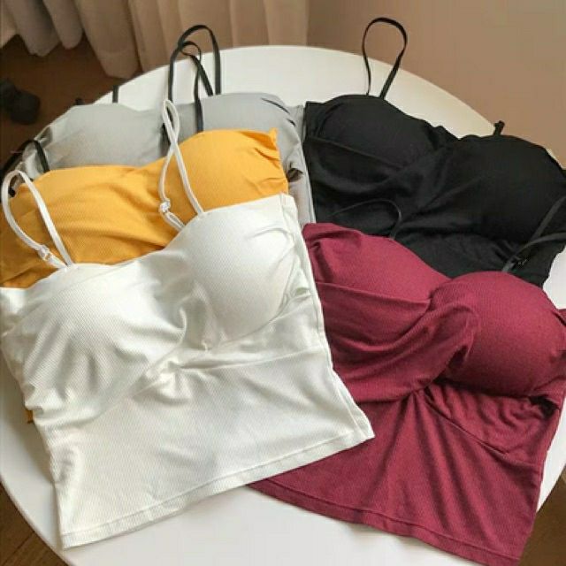 Áo 2 Dây Bra Xoắn Ngực Có Mút Đệm Gợi Cảm | BigBuy360 - bigbuy360.vn