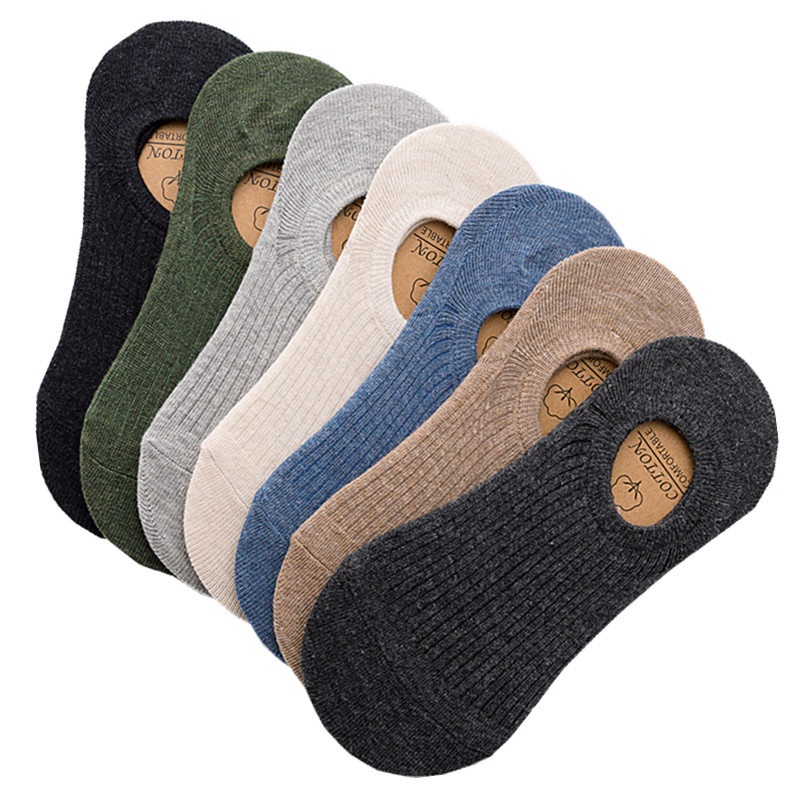 Tất nam, vớ nam lười mắt cá chân cotton co giãn kháng khuẩn khử mùi thoáng khí A302 Warm&Cute
