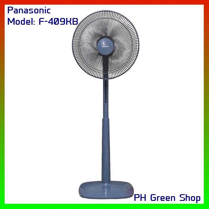 Quạt đứng Panasonic F-409K màu xanh