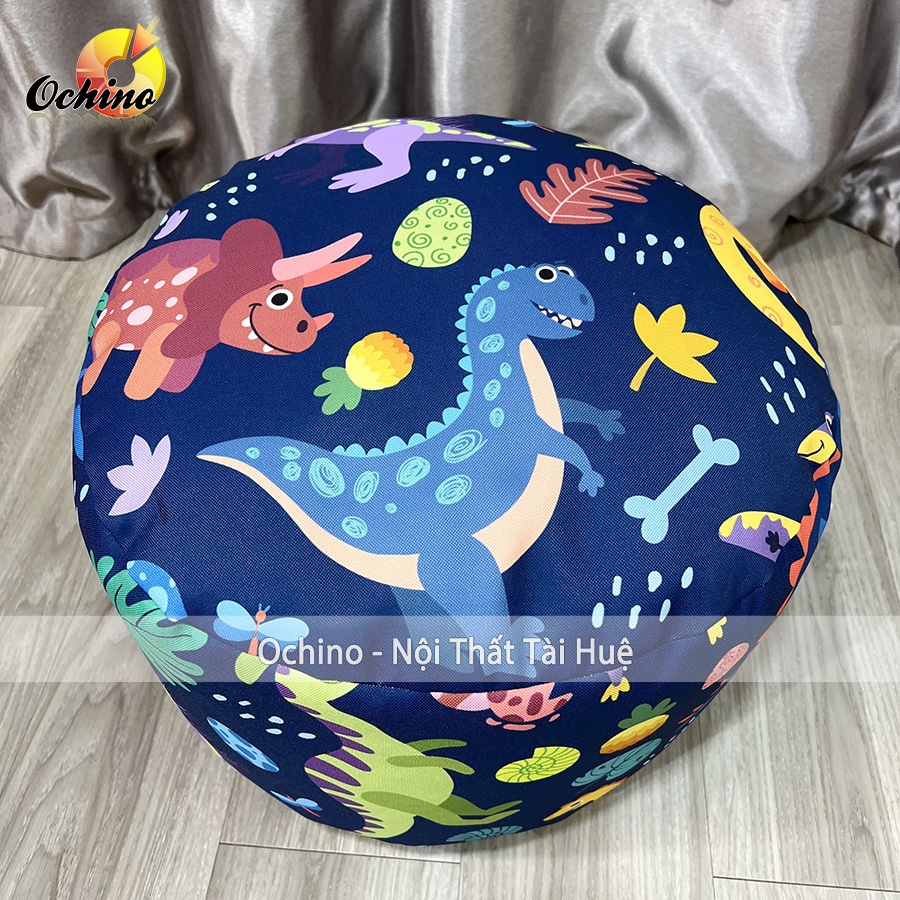 GHẾ Đôn Hạt Xốp Xinh xắn Cao 30 Đk 40 Cm phong cách hiện đại (Hàng Có Sẵn).