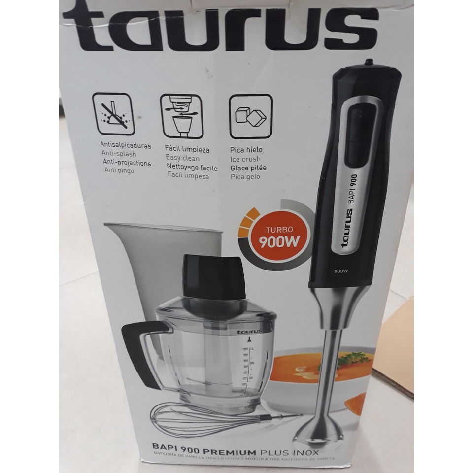 MÁY XAY CẦM TAY TAURUS BAPI 900 PREMIUM xuất sứ tây ban nha bảo hành 12 tháng