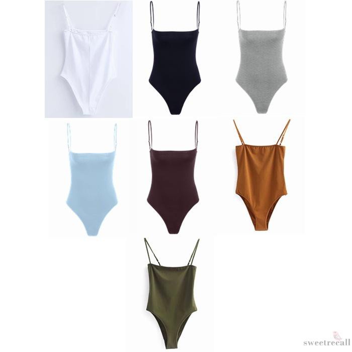 Jumpsuit Sát Nách Màu Trơn Thiết Kế Hợp Thời Trang Màu Sắc | BigBuy360 - bigbuy360.vn