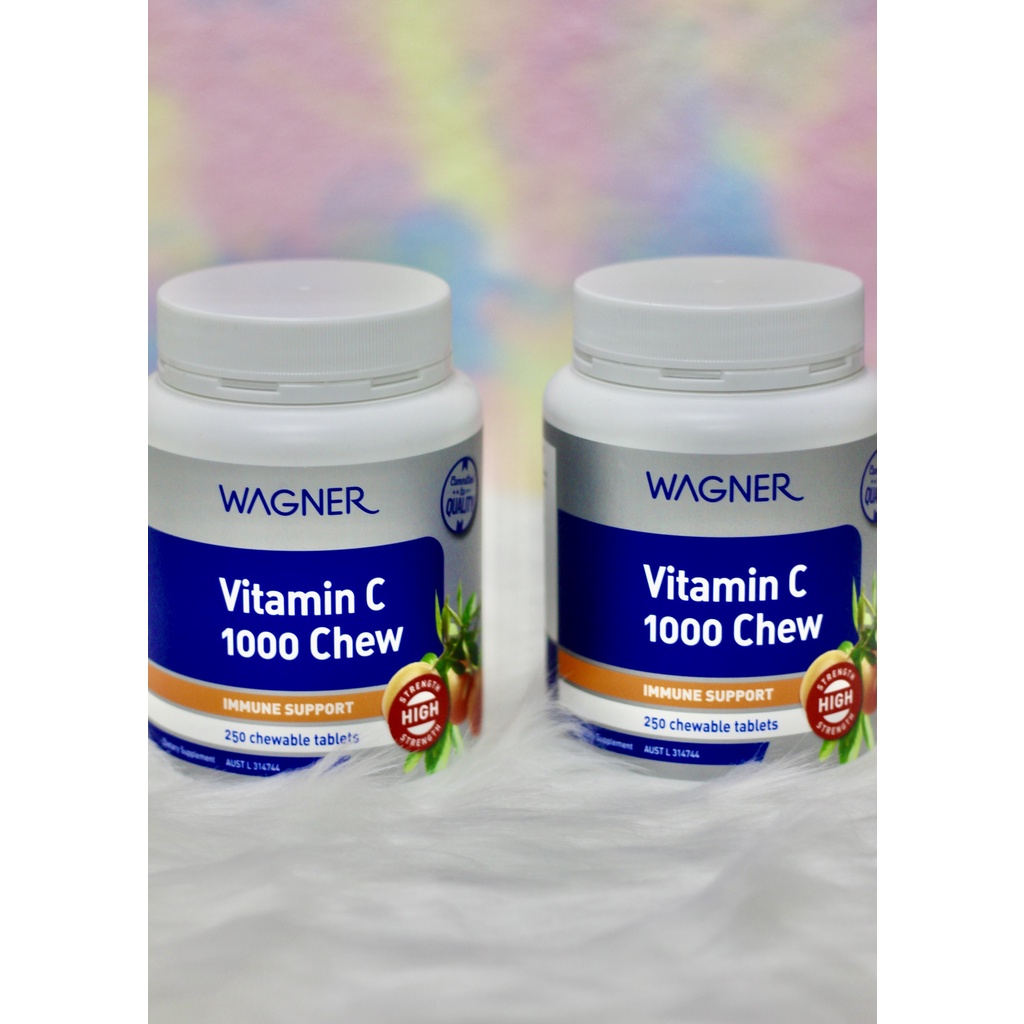 Vitamin C Wagner 1000_ Viên nhai bổ sung vitamin C