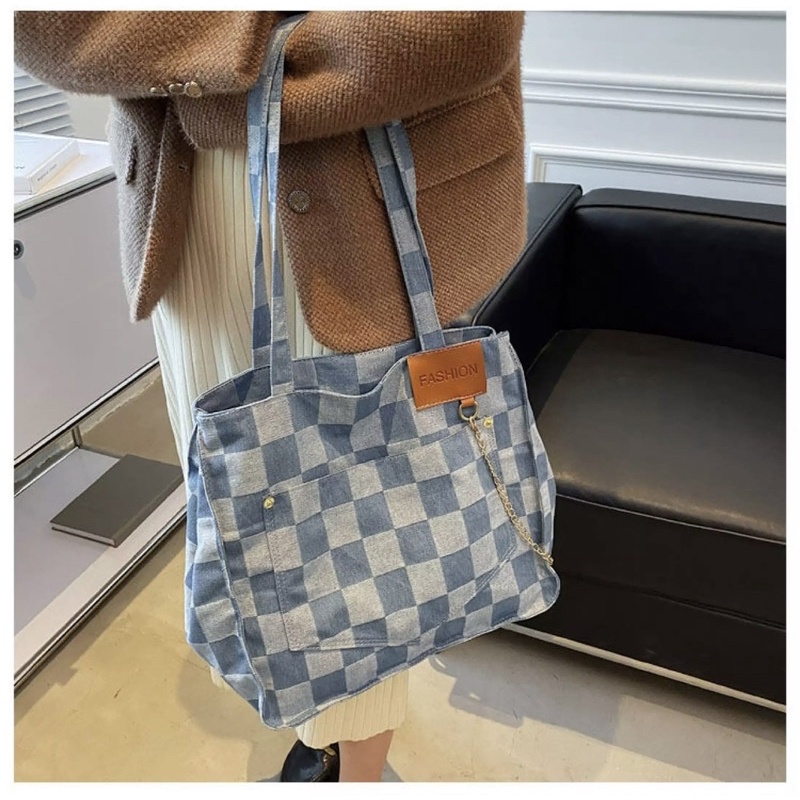 Túi tote vải denim