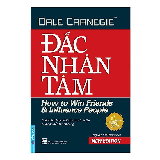 Sách - Đắc Nhân Tâm - Dale Carnegie (Khổ Lớn - Tái Bản 2021)