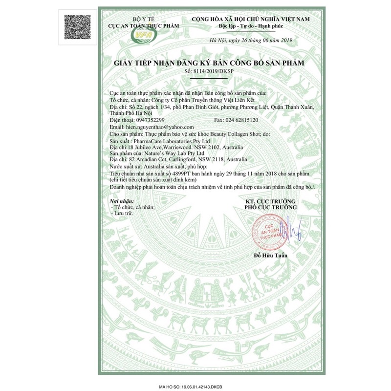 [CHAI LẺ] Beauty Collagen Shot Natural way | BigBuy360 - bigbuy360.vn