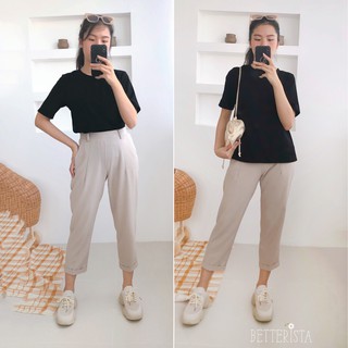 Áo thun trơn Basic Tee/ Basic Croptop