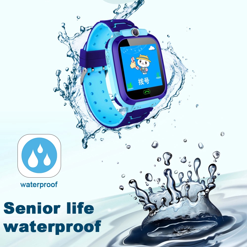 Ready S9 children's smart phone LBS positioning watch waterproof smart watch dial voice chat built-in game Ⓡ