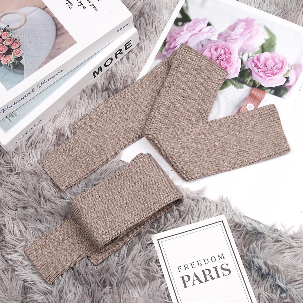 Găng Tay Len Cashmere Không Ngón Cho Nữ