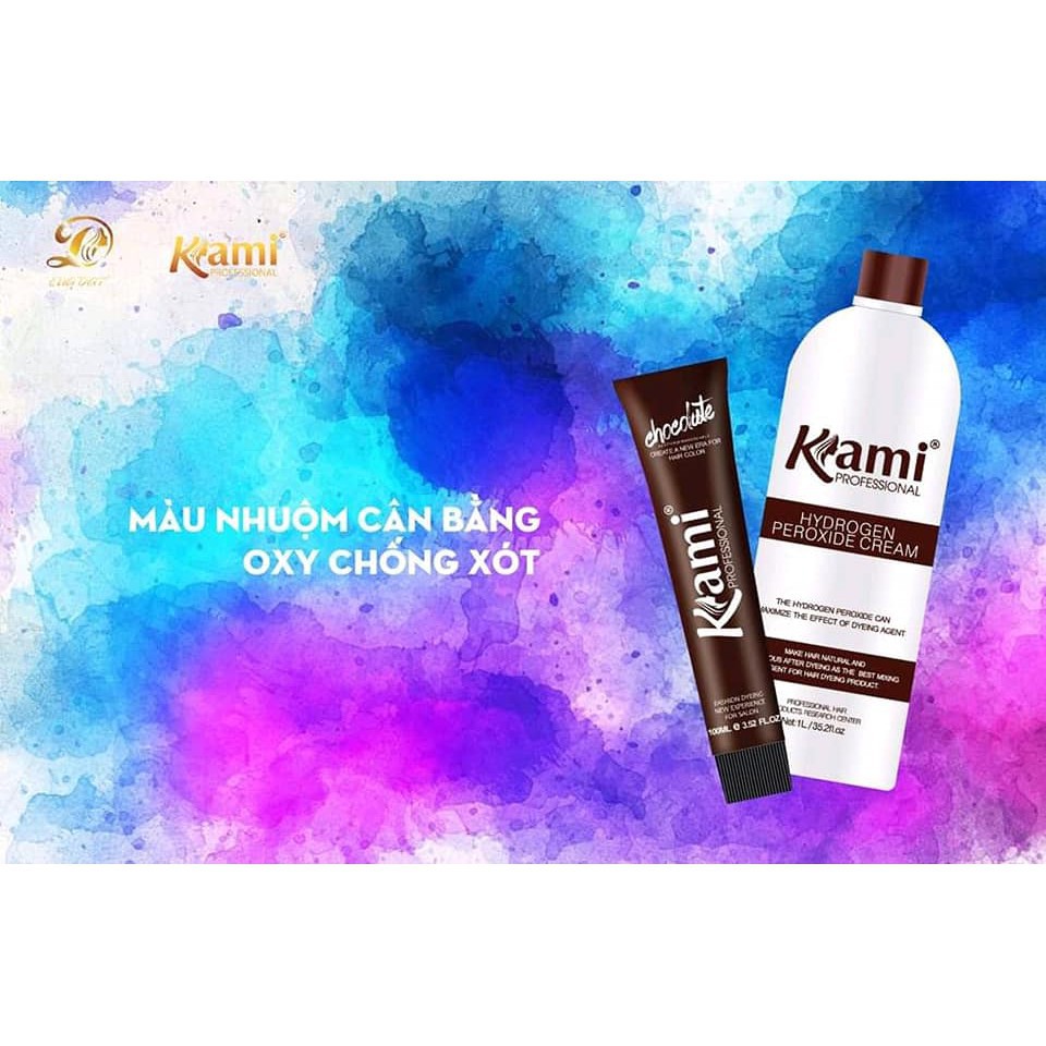 Thuốc nhuộm tóc Kami màu tím khói (9RV) + TẶNG kèm trợ nhuộm 100ml | BigBuy360 - bigbuy360.vn
