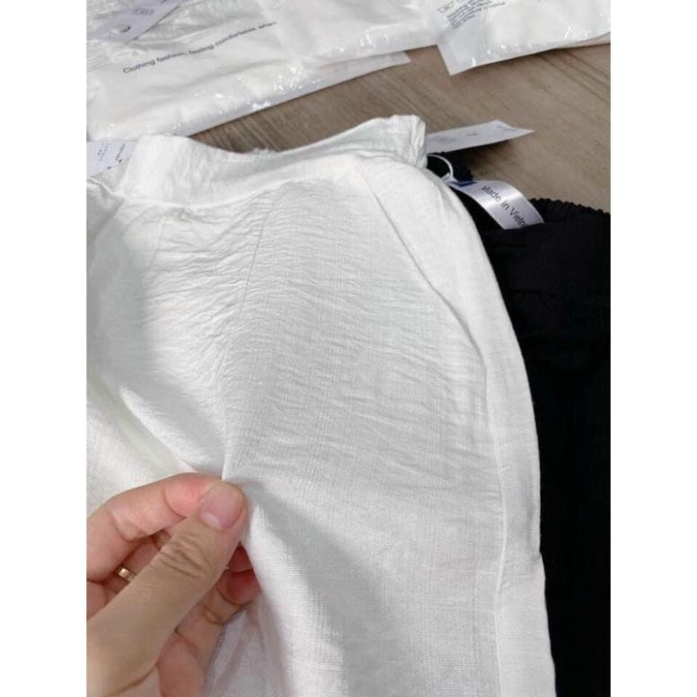 QUẦN ĐŨI ỐNG RỘNG NỮ BÁN CHUN [ có video] Quần ống suông chất đũi dáng dài 100cm ...