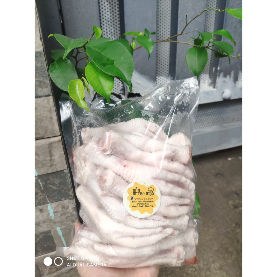 CHÂN GÀ CÓ XƯƠNG 1KG HÀNG LOẠI 1 SIÊU TO KHỔNG LỒ
