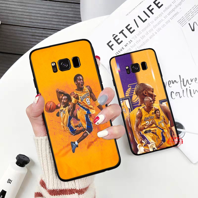 Ốp Điện Thoại Mềm Hình Kobe Và Gigi Cho Samsung S6 S7 Edge S8 S9 S10 Plus 70a