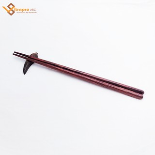 Đũa gỗ trắc trơn đẹp cao cấp (Bộ 5 đôi)