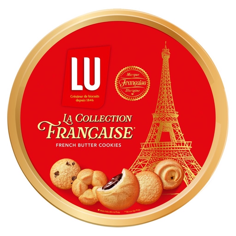 BÁNH QUY BƠ THẬP CẨM LU PHÁP 540G