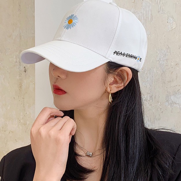 Mũ lưỡi trai hoa cúc GDragon BIGBANG Ulzzang Unisex đủ các màu - Nón kết MU2