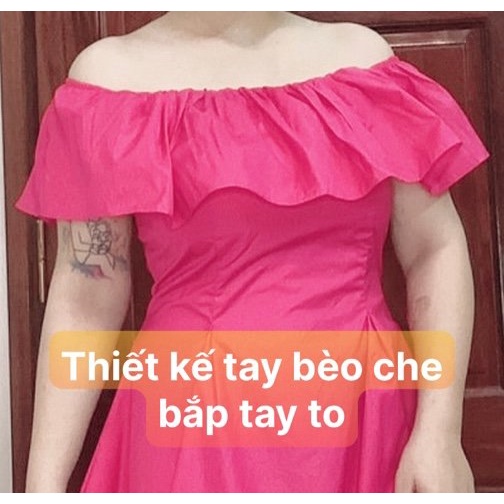 Bigsize 55-94kg Đầm Bigsize Váy Bigsize Sang Trọng Đẹp Dự Tiệc Công Sở Trẻ Trung Đi Biển | BigBuy360 - bigbuy360.vn