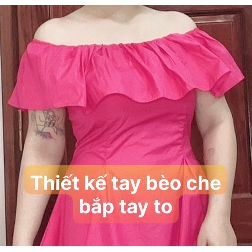 Bigsize 55-94kg Đầm Bigsize Váy Bigsize Sang Trọng Đẹp Dự Tiệc Công Sở Trẻ Trung Đi Biển | WebRaoVat - webraovat.net.vn