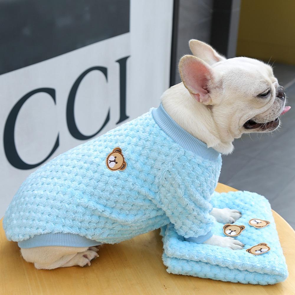 GIOVANNI Dog Clothes 1 pcs Lightweight Winter Wearing for Small Large Pet Warm Soft Dog Plush Clothing