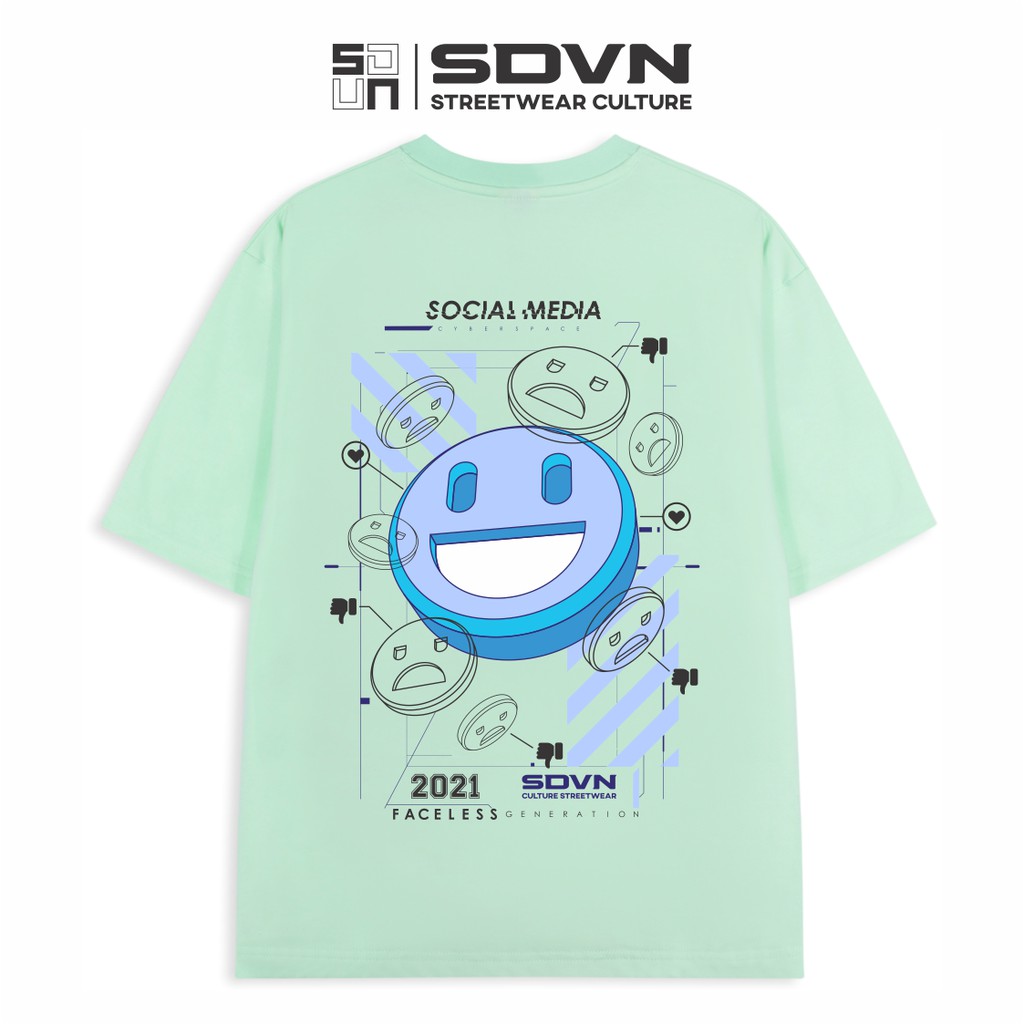 Áo Thun Unisex Nam Nữ SDVN Faceless | BigBuy360 - bigbuy360.vn