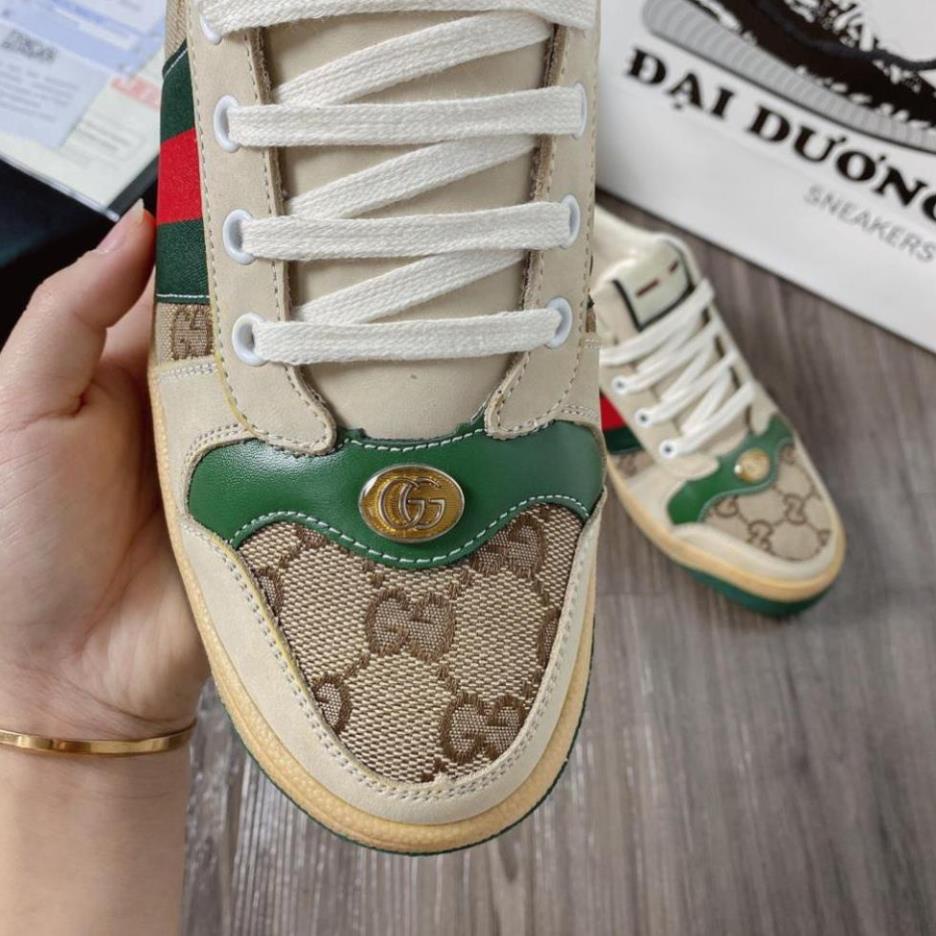Freeship - Full PK Giày Gucci sơn tùng, Giày gucci nam nữ hàng cao cấp da thật full size 36-43-LyLy Sneaker | BigBuy360 - bigbuy360.vn