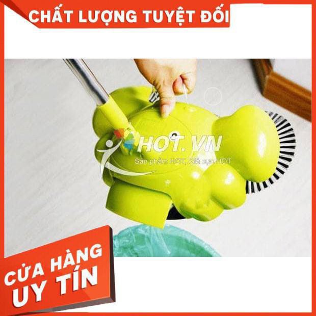 Chổi quét nhà hút bụi thông minh xoay 360 độ