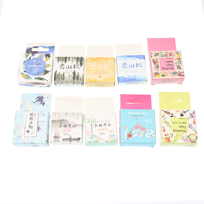 1 Cuộn Băng Keo Phong Cách Vintage Trang Trí Sổ Tay