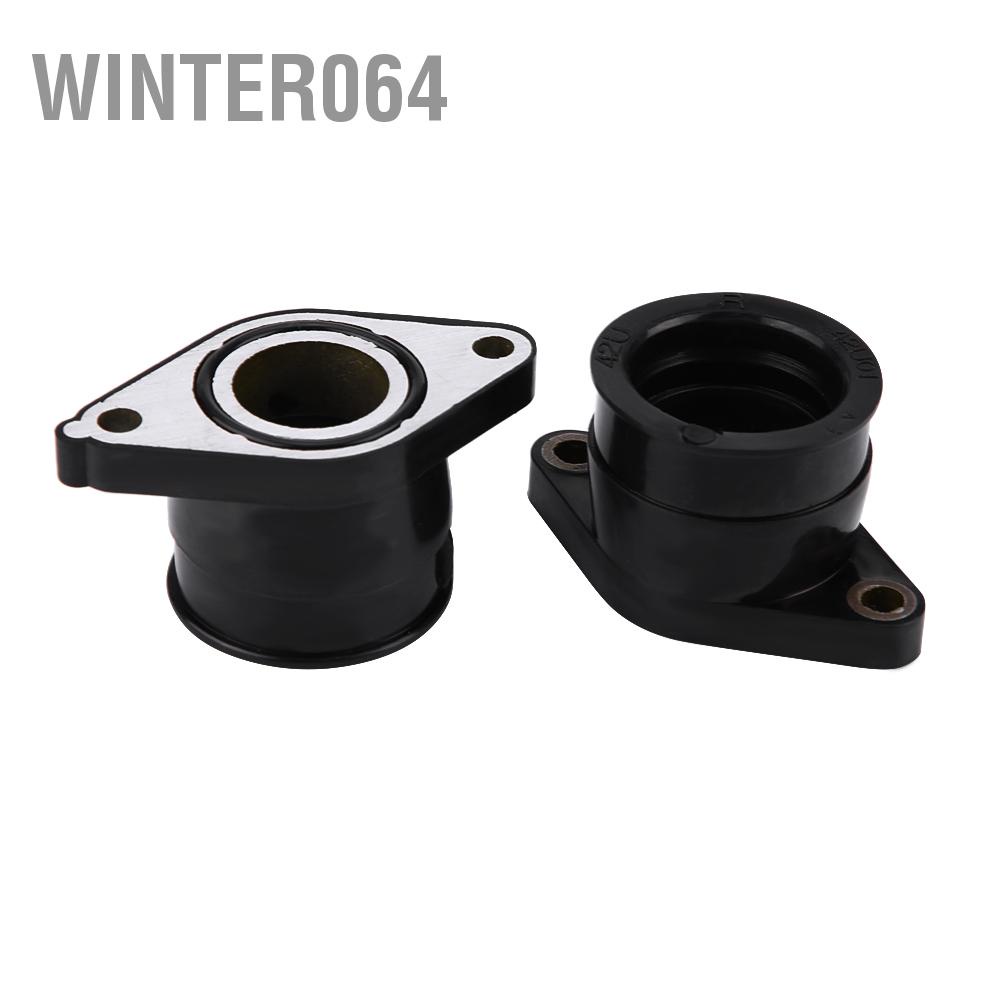 Bộ chế hòa khí 2Psc Carb Intake Manifold Boot cho Yamaha TT350 86-87 XT350 85-00 42U-13596-01-00 Winter064