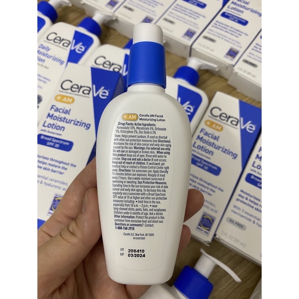 Lotion Dưỡng CeraVe AM Facial Moisturizing AM