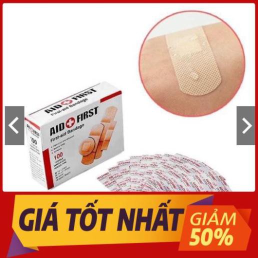 Hộp Băng Gâu Y Tế Dán Vết Thương Hở Urgo Không Thấm Nước 100 Miếng