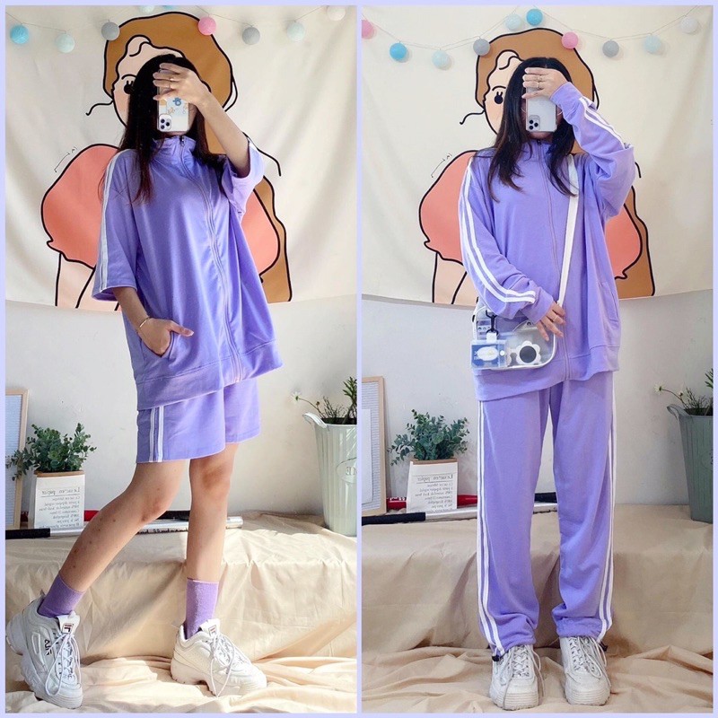 Set bộ thể thao / set thẻ thao bạn thân unisex