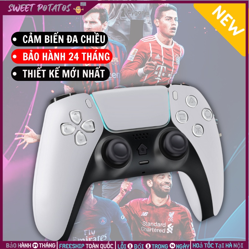 ⚡️Ship Hỏa Tốc⚡️Tay Cầm Doubleshock 5 cho Điện Thoại / PC / Laptop full skill Fifa Online 4, Pes 2022, Pes Mobile