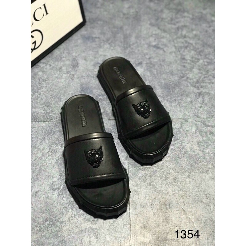 Dép lê nam philip trơn đế dày M 1354