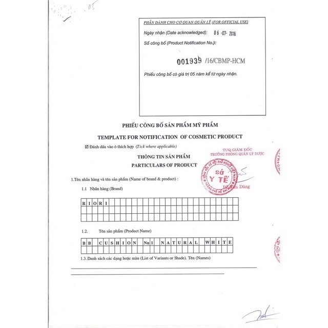 Phấn Nước Cao Cấp RIORI - BB Cushion RIORI | BigBuy360 - bigbuy360.vn