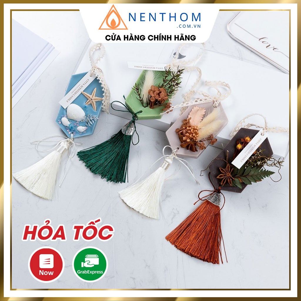 Sáp Thơm Hoa Khô Tự Nhiên Trang Trí, Tỏa Hương Lâu Decor Phòng, Treo Tủ Quần Áo, Xe Hơi - CT05S