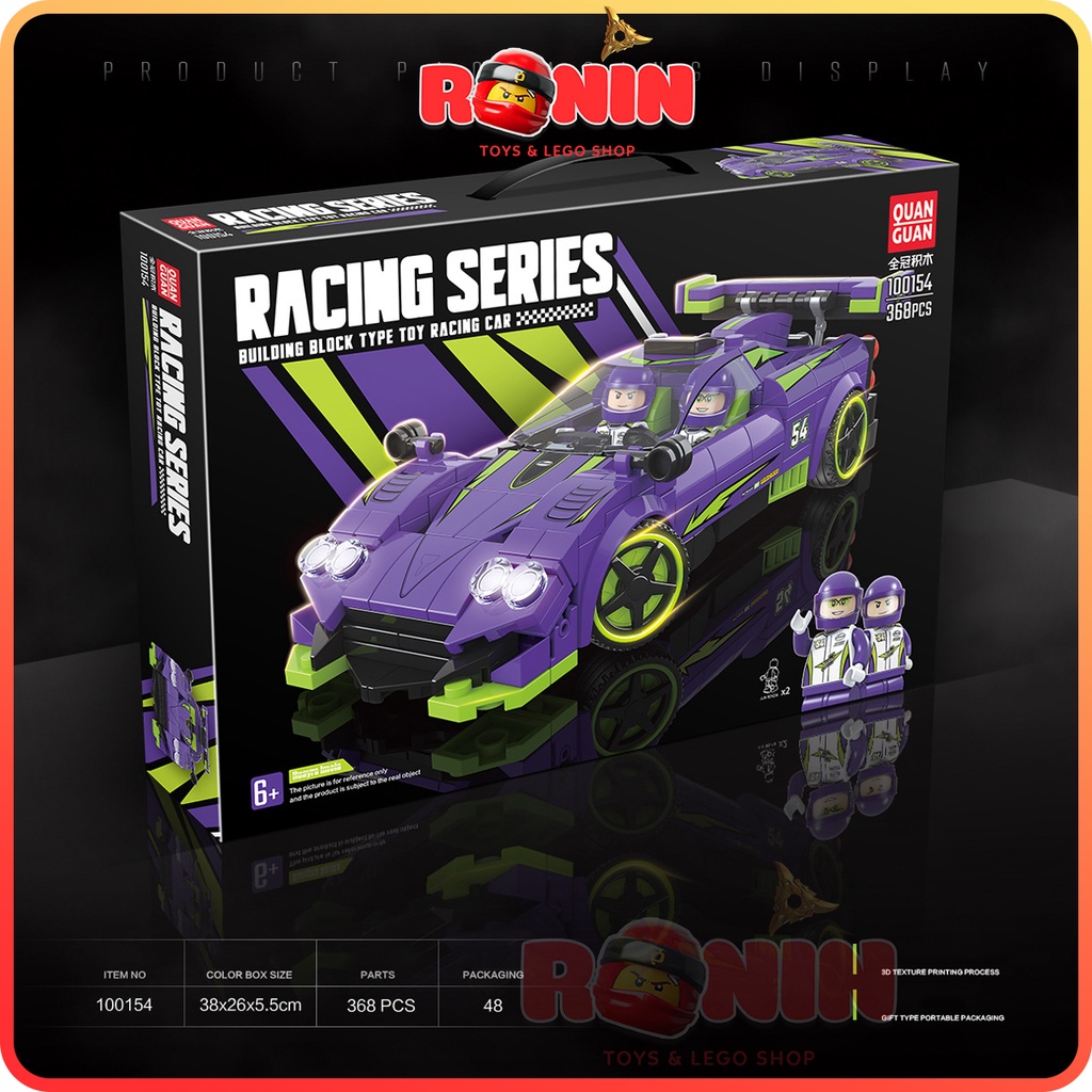 Bộ Đồ Chơi Lắp Ráp Siêu Xe Pagani / Xe Đua Racing Series