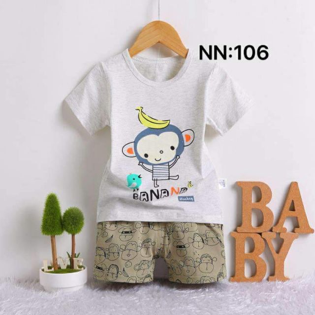 Combo bộ bé trai xuất hàn