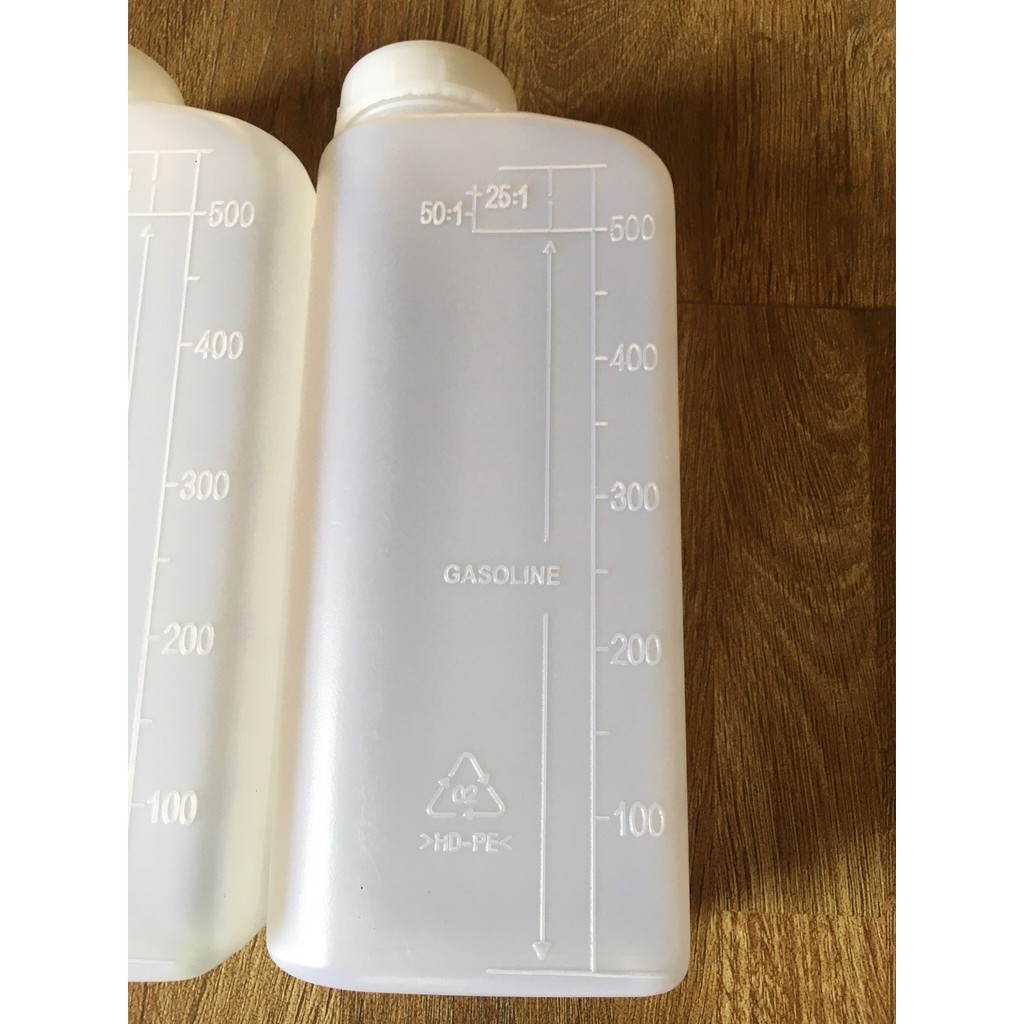 Bình hỗ trợ pha nhiên liệu chạy máy cưa