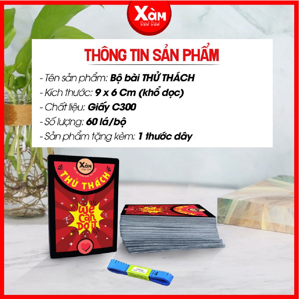 Bộ bài thử thách 60 lá board game bản đặc biệt , bài drinking game dành cho team chuếnh choáng thích nốc out