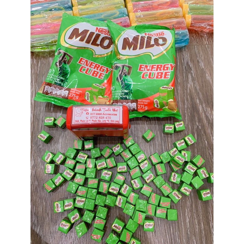 3 VIÊN MILO CUBE TÚI ZIP THƠM GIÒN